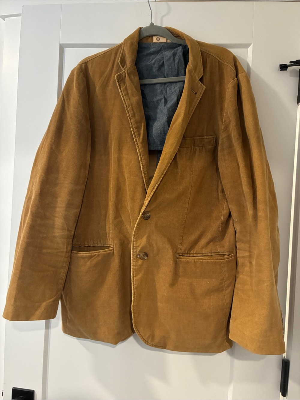 J.Crew Men's Ludlow Tan Corduroy Jacket